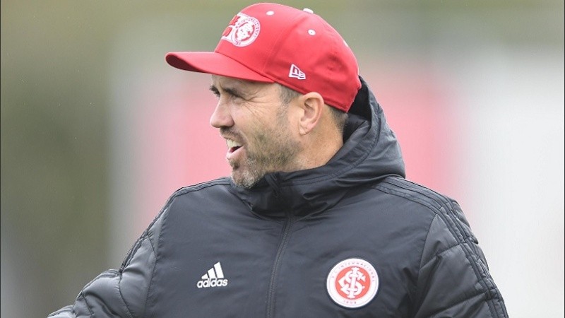 Chacho Coudet es líder del Brasileirao y quiere ganar la Libertadores con el Inter de Porto Alegre.