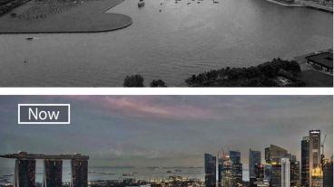 Singapore antes y hoy