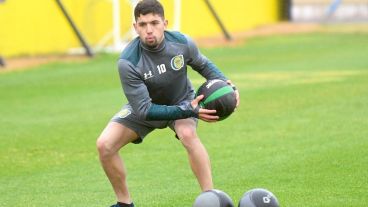 El futbolista llegó al club de Arroyito a principio de 2020 y se irá con muy pocos partidos jugados