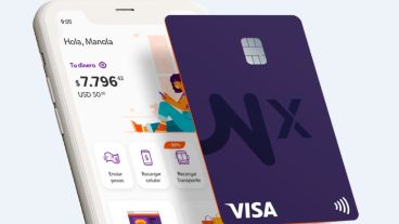 La nueva tarjeta funciona con el saldo disponible en la cuenta de Naranja X.