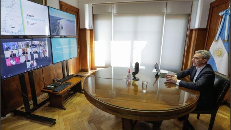 El ministro de Transporte Mario Meoni.