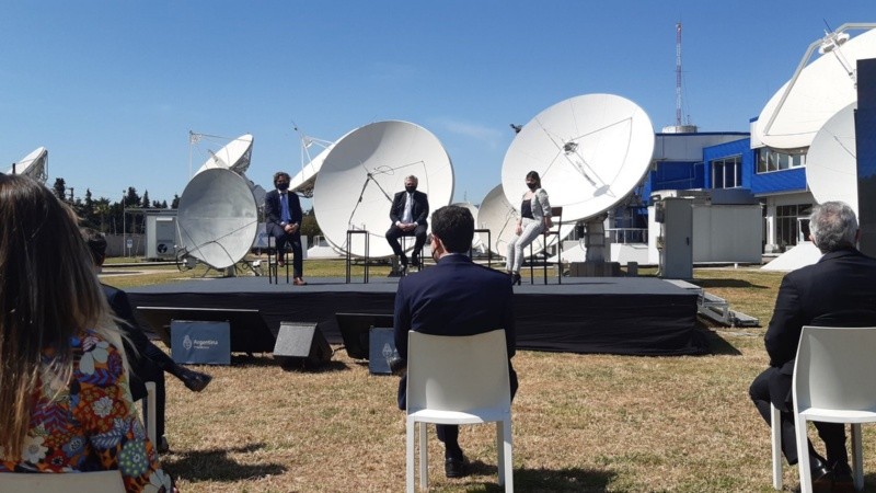 El presidente y el jefe de Gabinete fueron los principales oradores en la presentación