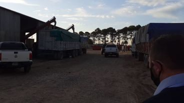 La actividad ilegal funcionaba en un predio de un ex jefe policial de San Lorenzo.