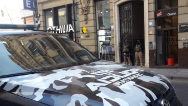 Se allanó la oficina de Corrientes 832, en el segundo piso oficina 24.