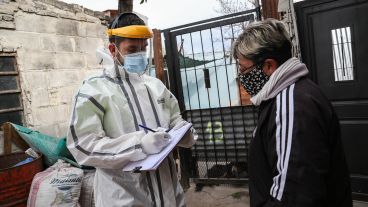 El plan Detectar busca posibles contagios positivos en los barrios.