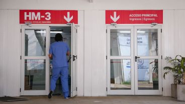 El Hospital Modular funciona junto al Eva Perón.