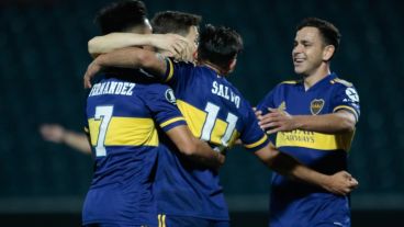 Boca festejó en Paraguay. Los de Russo quieren volver a hacerlo.