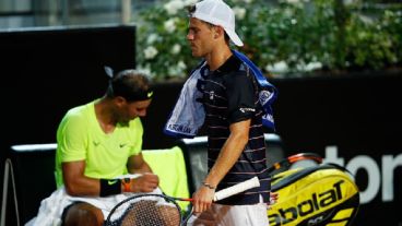Schwartzman sigue y Nadal se queda. Peque eliminó a Rafa en Roma.