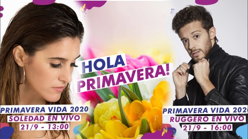 Artistas de la talla de Soledad y Ruggero pasan por La Vida en esta primavera