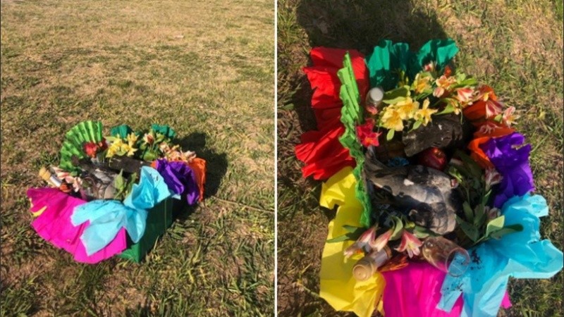 La misteriosa caja que dejó ¿quién?