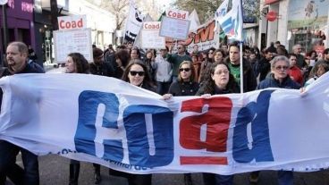 La medida de fuerza será el próximo lunes y el martes.