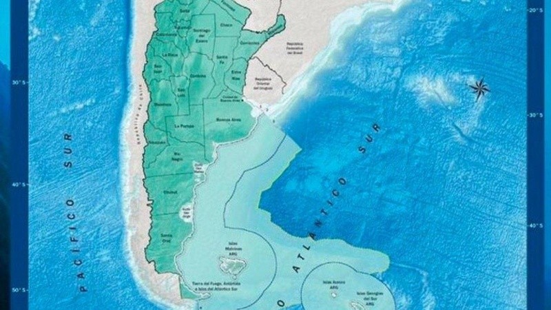Los nuevos mapas serán distribuidos en todos los colegios del país.