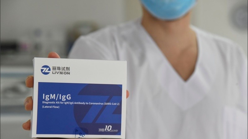 Los testeos rápidos se harán al personal de salud.