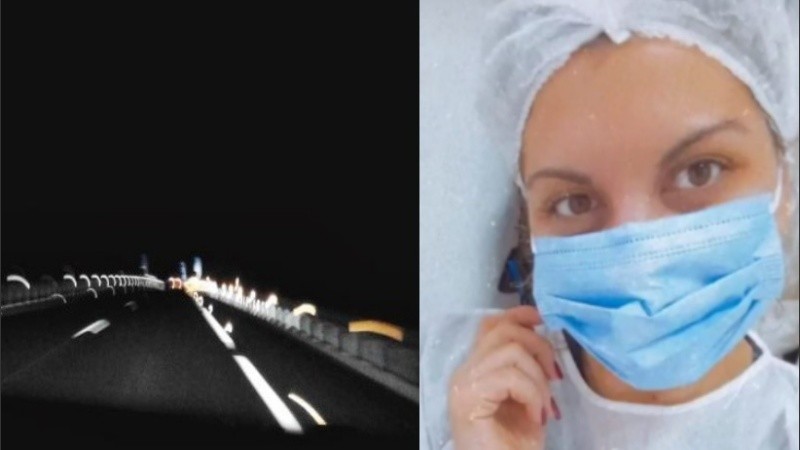 Camila fue asaltada con gran violencia en la autopista Córdoba-Rosario.