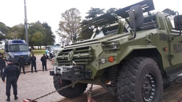 Los vehículos que se desplegarán desde este lunes en Rosario.