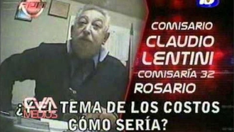 Claudio Rubén Lentini fue allanado el viernes pasado en su casa de Paraguay 2550.