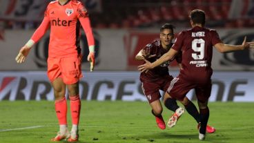River jugará el miércoles contra San Pablo. En Brasil empataron 2 a 2.