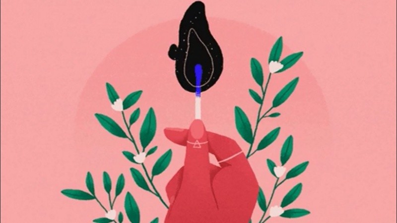 El humo que llena el aire rosarino viene de la quema de las islas. 