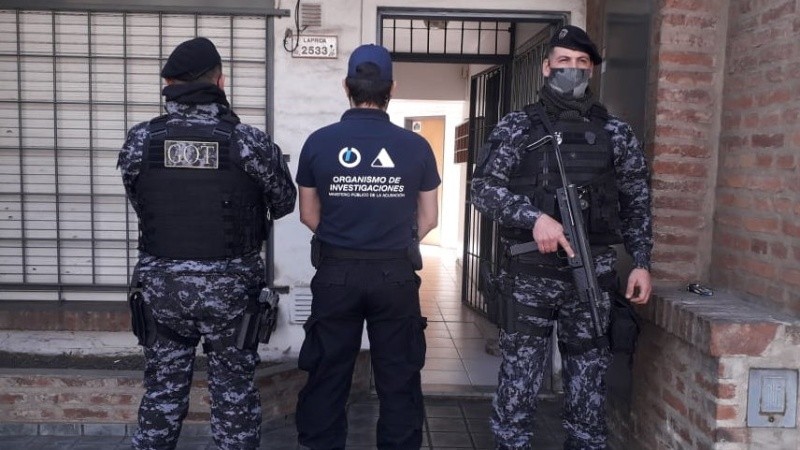 Los allanamientos de este martes en Rosario y alrededores.