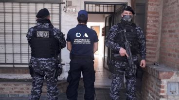 Los allanamientos de este martes en Rosario y alrededores.