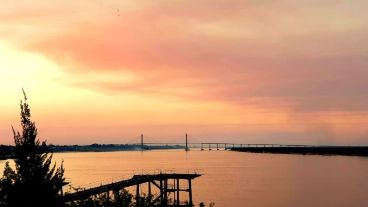 La zona de cobertura es afectada por vientos del sector norte con velocidades entre 30 y 60 kilómetros por hora.