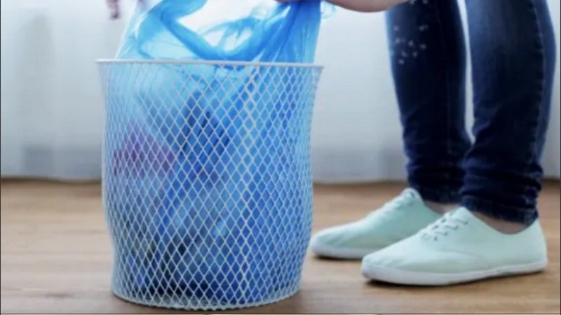 Sólo por el viernes, nos quedamos con los residuos en casa.