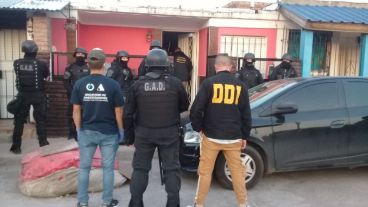 Los detenidos serán trasladados a la provincia este jueves.