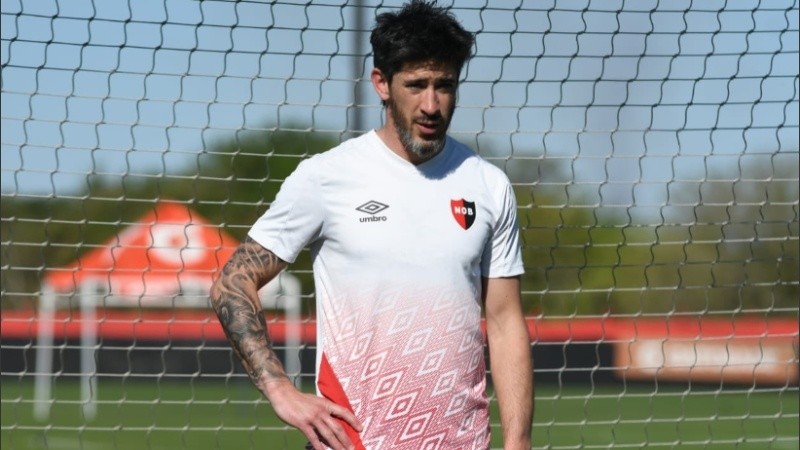 Pablo Pérez se quedó al margen del encuentro con Unión por precaución.