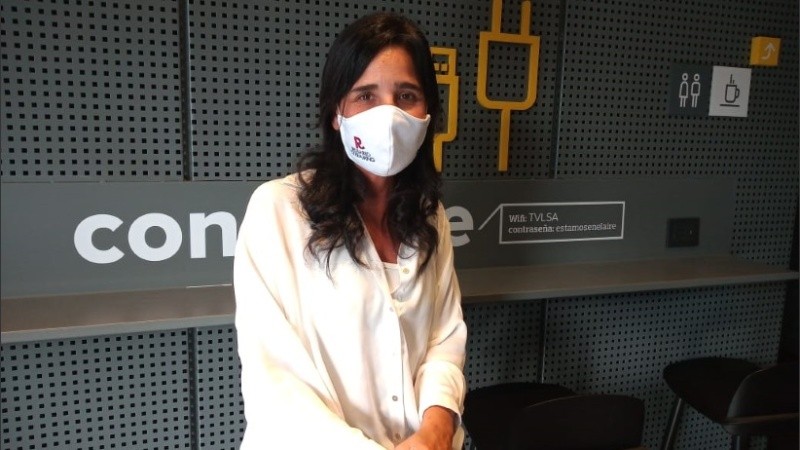 Giselle Massoud, de regreso en Televisión Litoral este jueves. 