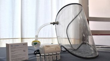 Varias provincias, incluso Santa Fe, tratan pacientes con ibuprofeno inhalado.