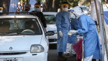 El test rápido sin bajarse del auto.