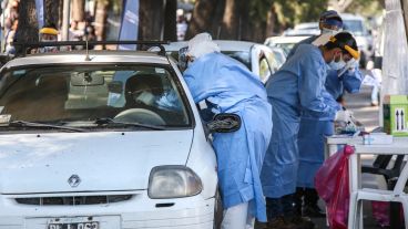 El test rápido sin bajarse del auto.