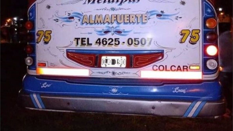 Los pasajeros aseguraron que no se trató de un crimen en ocasión de robo.