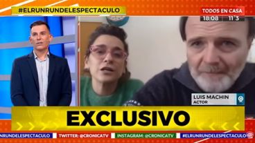 Un tenso momento en vivo.