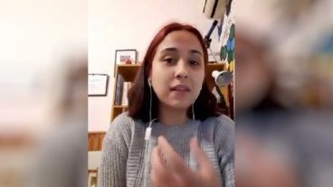 María Victoria Lomanto estudia Física en la Universidad Nacional de Rosario.