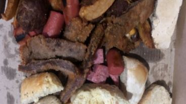 Por la picada pagó más de 1.000 pesos.