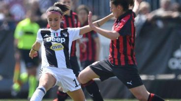 Histórico partido en el San Siro para el fútbol femenino.