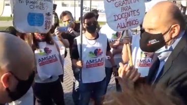 Los docentes pidieron mejoras salariales para reemplazantes.