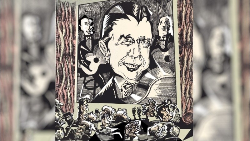 Una de las obras que integran la muestra virtual 