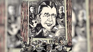 Una de las obras que integran la muestra virtual "Cábala Criolla", de Lorenzo Amengual.