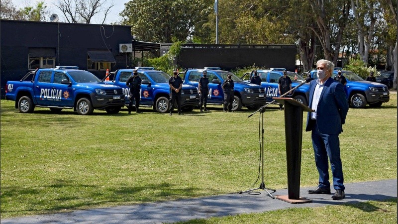Las nuevas unidades se suman a las 22 que en los últimos días ya se incorporaron a la flota policial en Rosario.