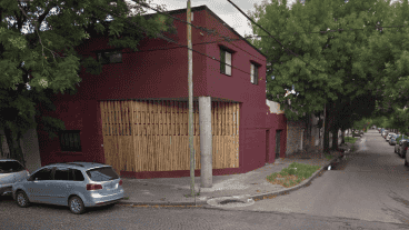 El momento de tensión se vivió en la esquina de Juan B. Justo y Lenzoni.