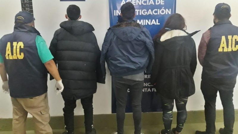 Los 3 detenidos quedaron a disposición de la fiscal Georgina Pairolla.