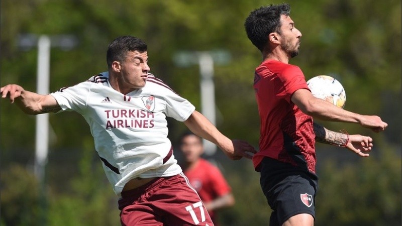 Scocco le anotó a River pero sus goles no se filtraron.