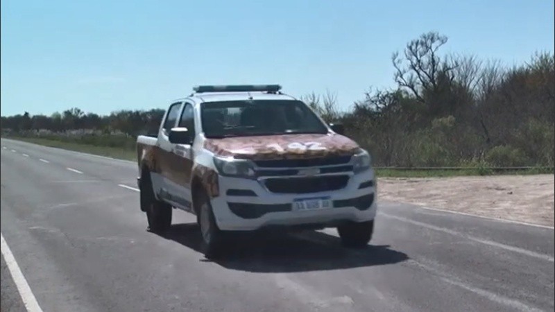 El hecho fue en el paraje rural 