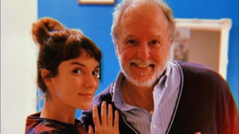 El padre de la actriz tenía 62 años.