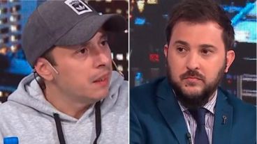 El Dipy dijo que si se cruza a Dady Brieva "le pego un cachetazo por atrevido". 