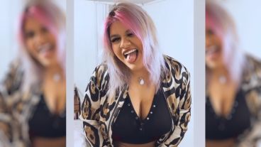 "Qué mierda les molesta si muestro o no la lengua, la ejercito", respondió Morena Rial.