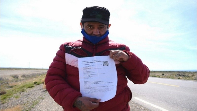 El hombre que vivía de hacer changas se quedó sin trabajo por la pandemia