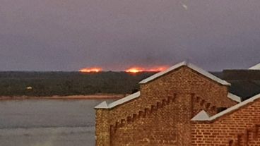 Diferentes vistas desde la ciudad este domingo.